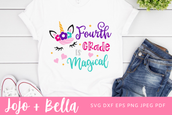 Fourth Grade is Magical Svg: A Creative Resource for Educators and Parents
