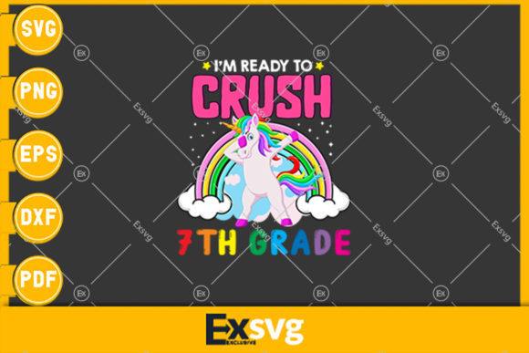 I'm Ready to Crush 7th Grade T-shirt