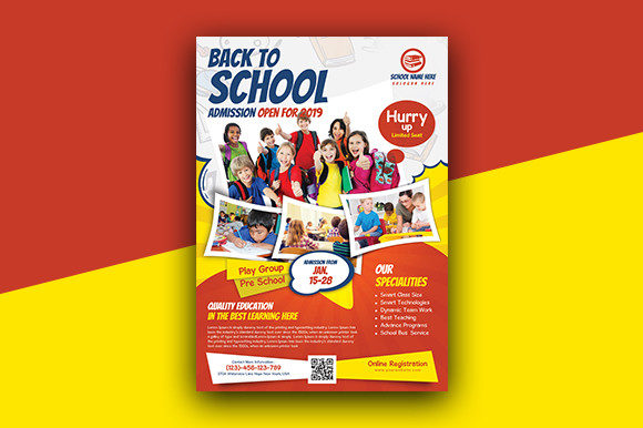 Kids Flyer: A Versatile Tool for School Admissions and Back to School Promotion