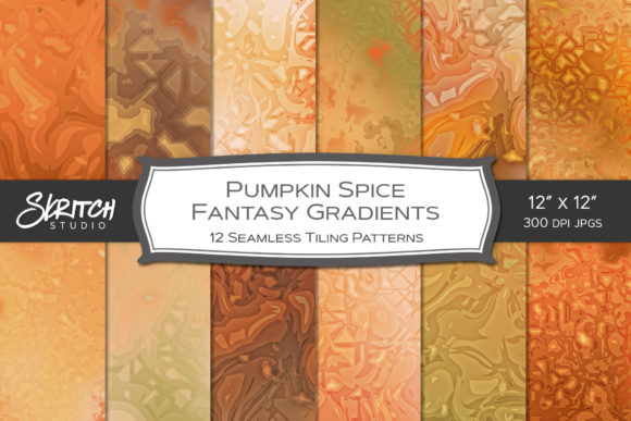 Pumpkin Spice Fall Fantasy Gradient Set: A Creative Autumn Essential