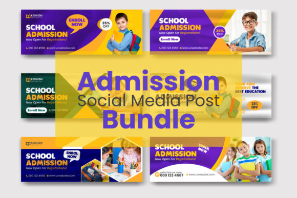 School Admission Social Media Cover: A Professional Tool for Educational Institutions