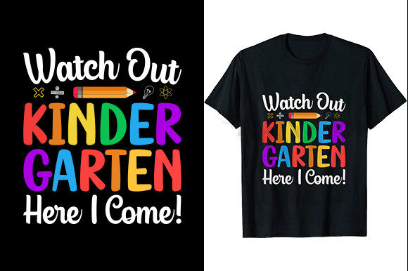 Watch Out Kindergarten Here I Come